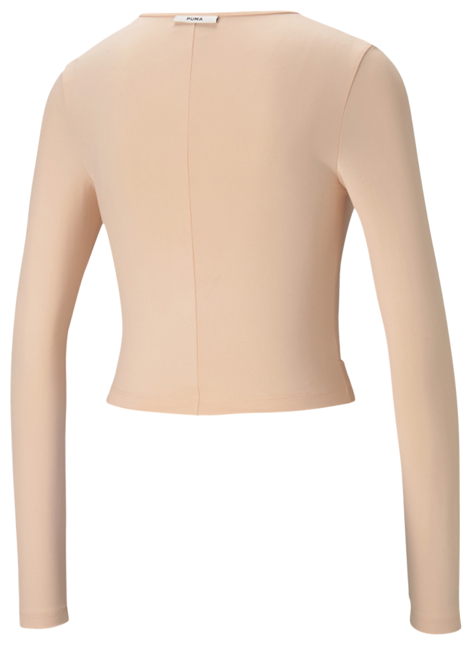 PUMA Infuse Longsleeve Knot Top Image 2 of 2. Tap to open photo gallery.