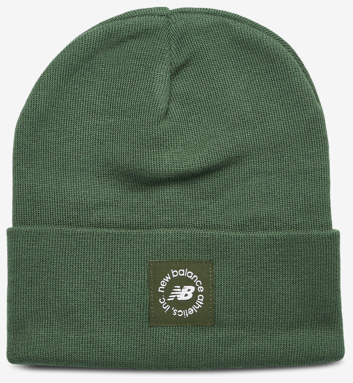 New Balance Circle Graphic Knit Cuffed Beanie Image 1 of 2. Tap to open photo gallery.