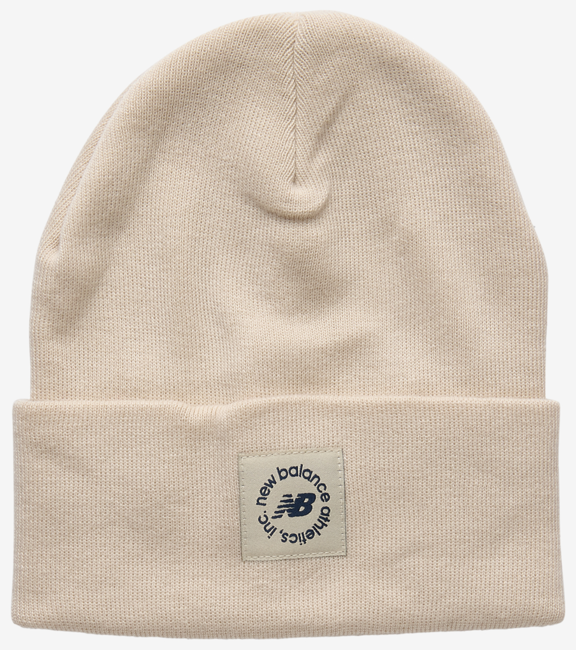 New Balance Circle Graphic Knit Cuffed Beanie Image 1 of 2. Tap to open photo gallery.
