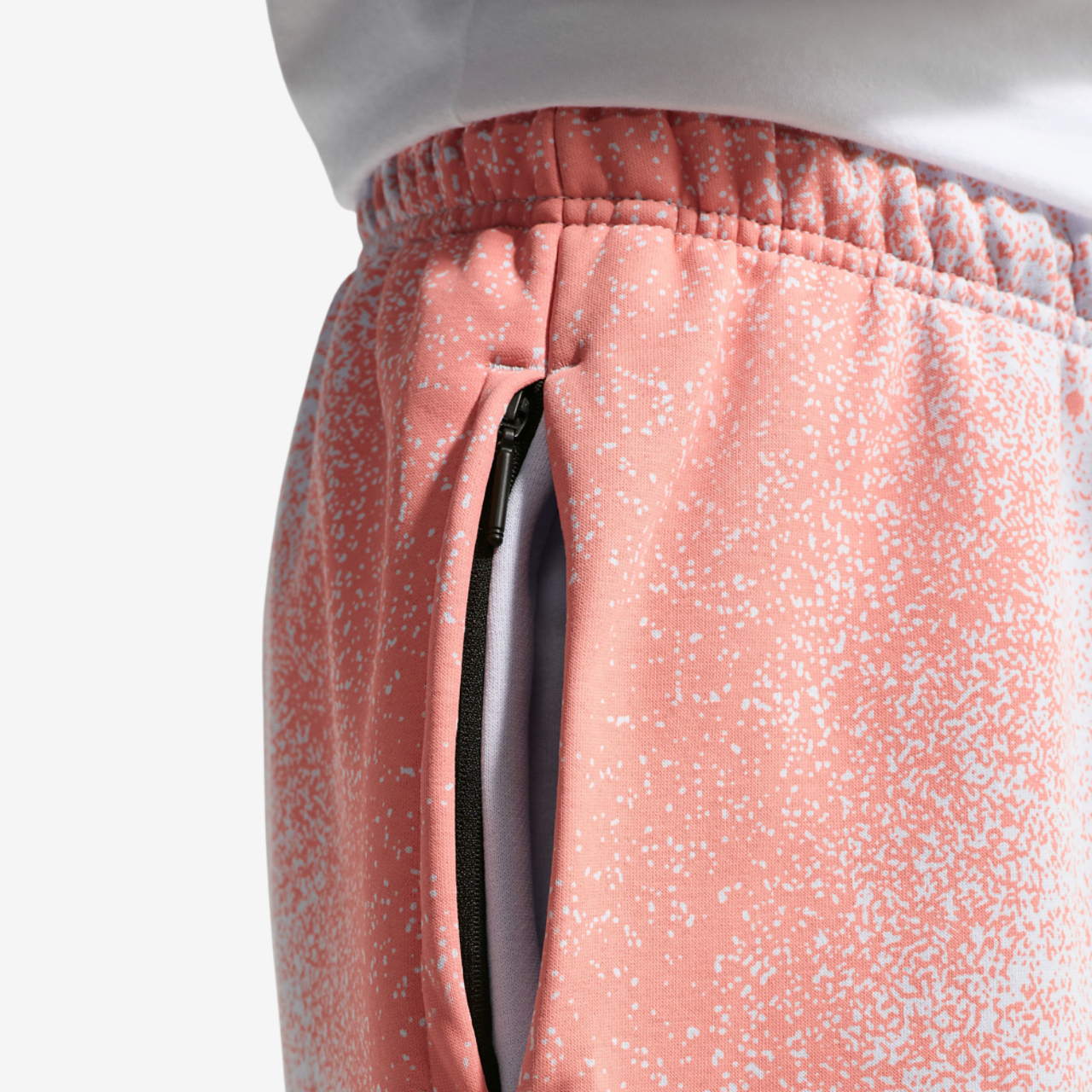 Nike Hours TF Standard Issue Fleece 5" Shorts Image 3 of 3. Tap to open photo gallery.