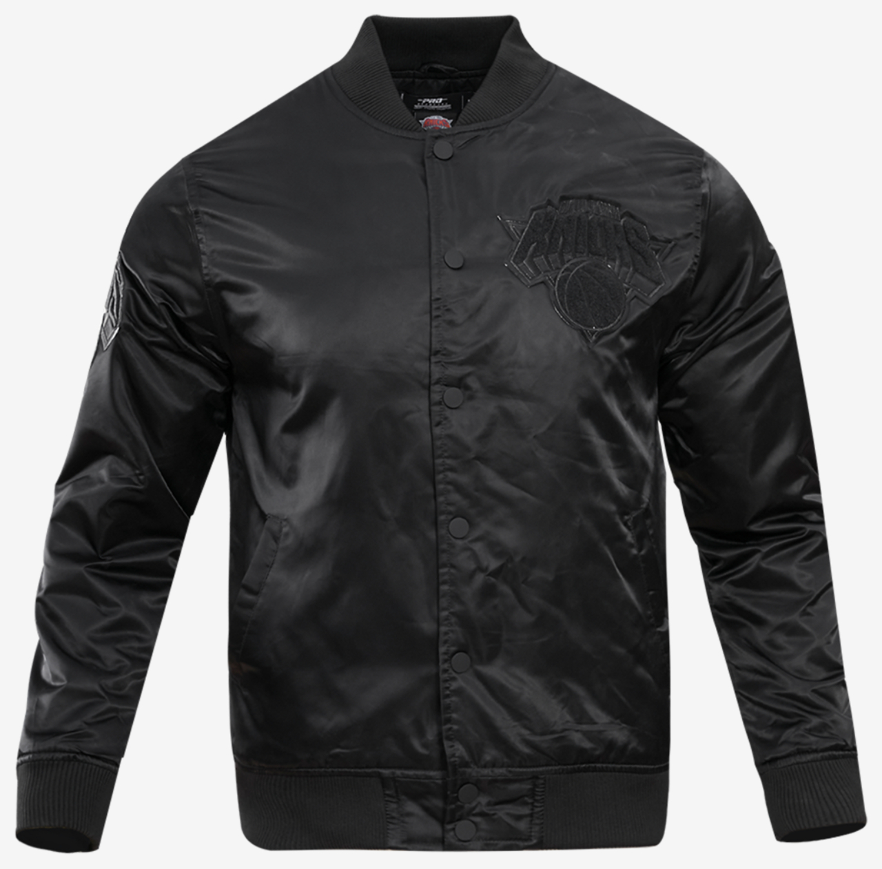 Pro Standard NEW YORK KNICKS SATIN JACKET Image 1 of 8. Tap to open photo gallery.