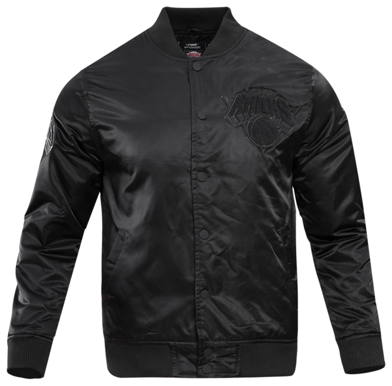 Pro Standard NEW YORK KNICKS SATIN JACKET Image 1 of 8. Tap to open photo gallery.