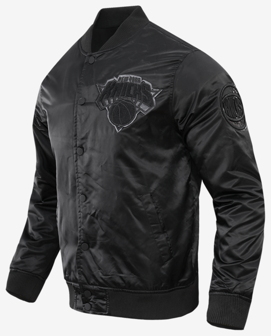 Pro Standard NEW YORK KNICKS SATIN JACKET Image 3 of 8. Tap to open photo gallery.