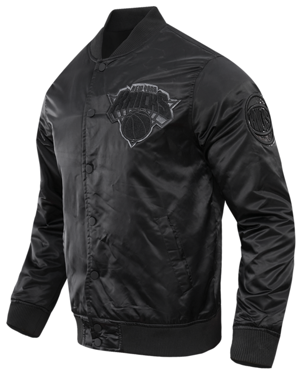 Pro Standard NEW YORK KNICKS SATIN JACKET Image 3 of 8. Tap to open photo gallery.