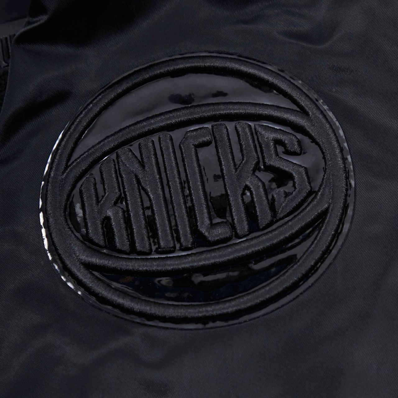 Pro Standard NEW YORK KNICKS SATIN JACKET Image 8 of 8. Tap to open photo gallery.