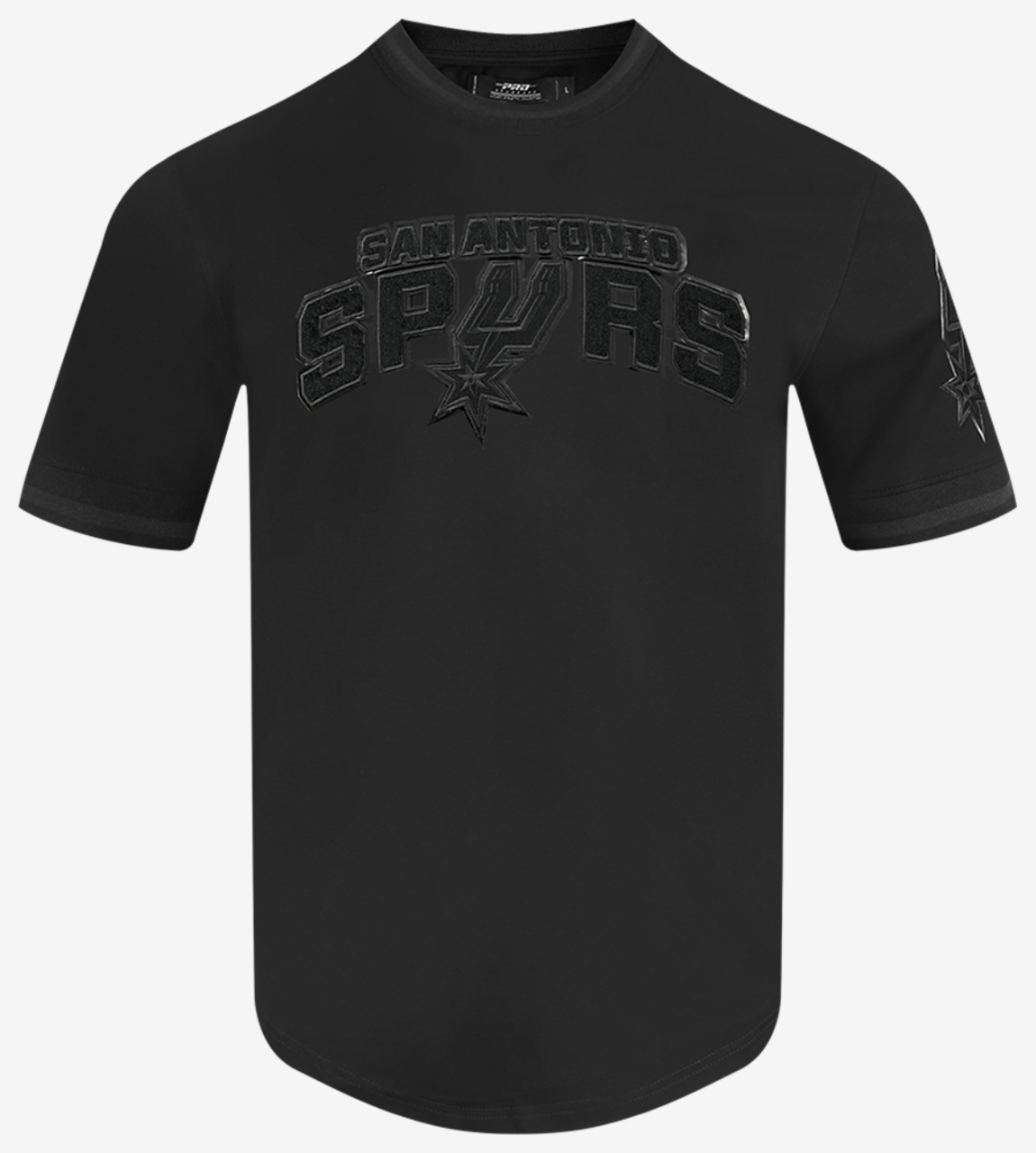 Pro Standard SPURS TRIPLE BLACK DK TEE Image 1 of 7. Tap to open photo gallery.