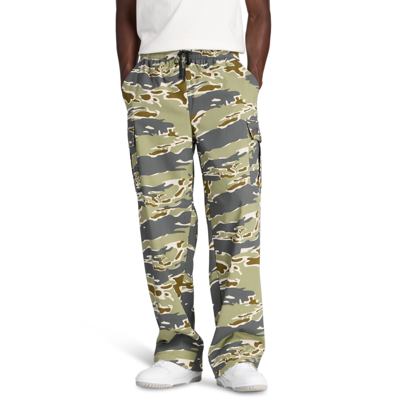 New Balance Cotton Twill Cargo Pants Image 1 of 7. Tap to open photo gallery.