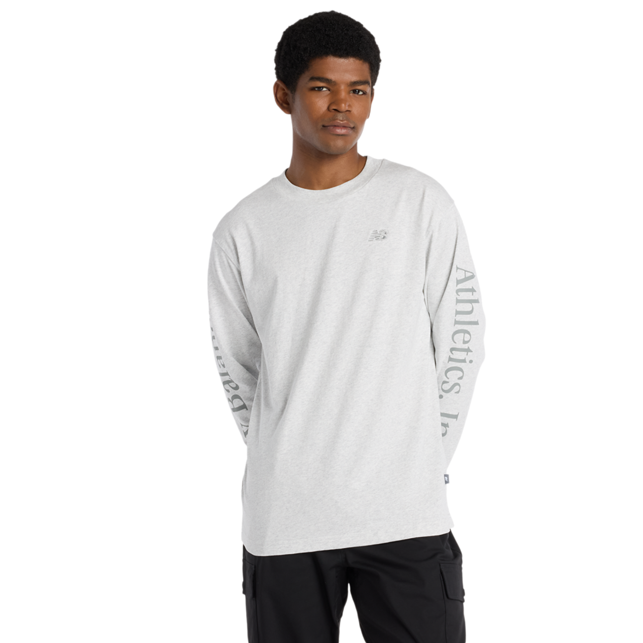 New Balance Athletics Classic Long Sleeve T-Shirt Image 1 of 4. Tap to open photo gallery.
