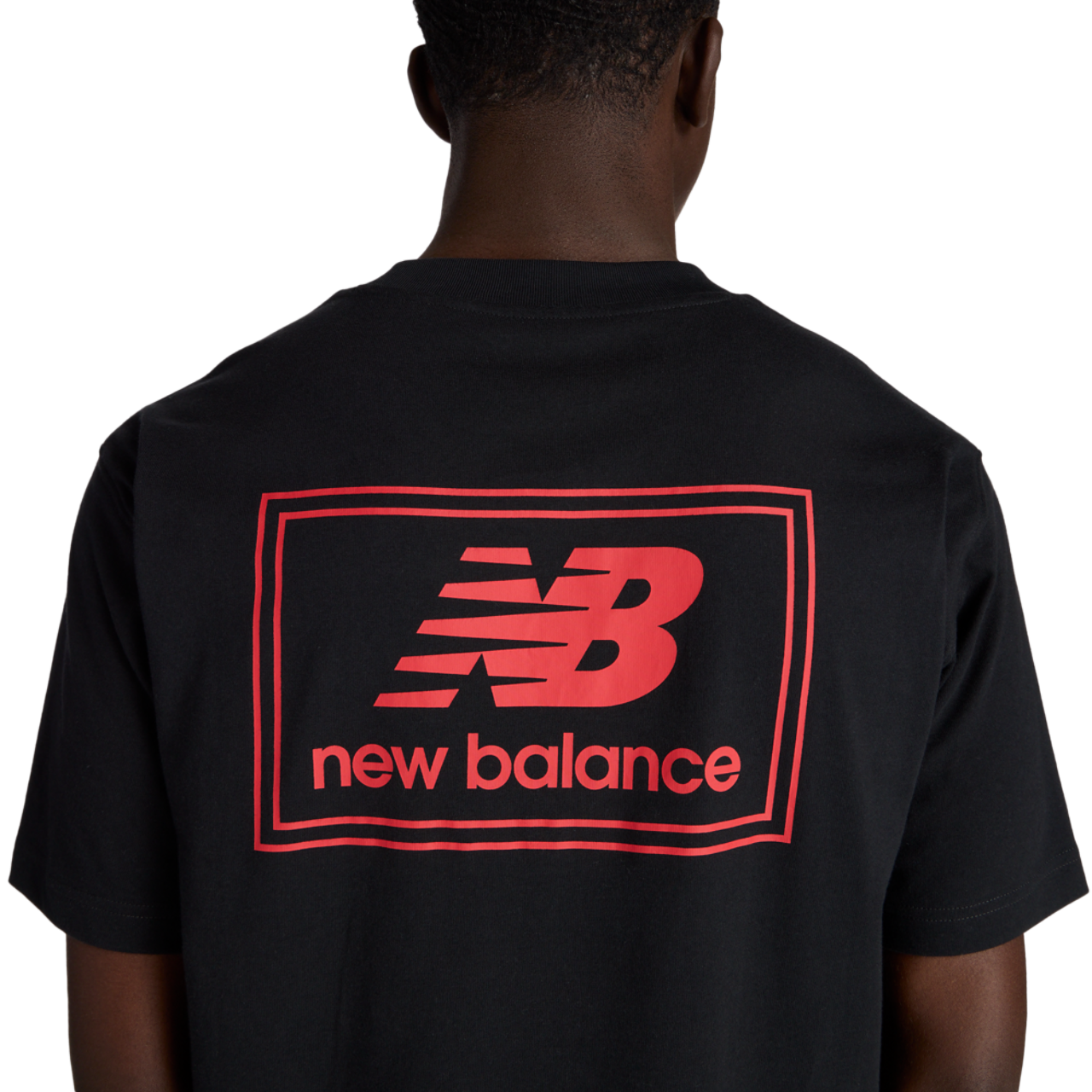 New Balance Woven Label T-Shirt Image 6 of 6. Tap to open photo gallery.