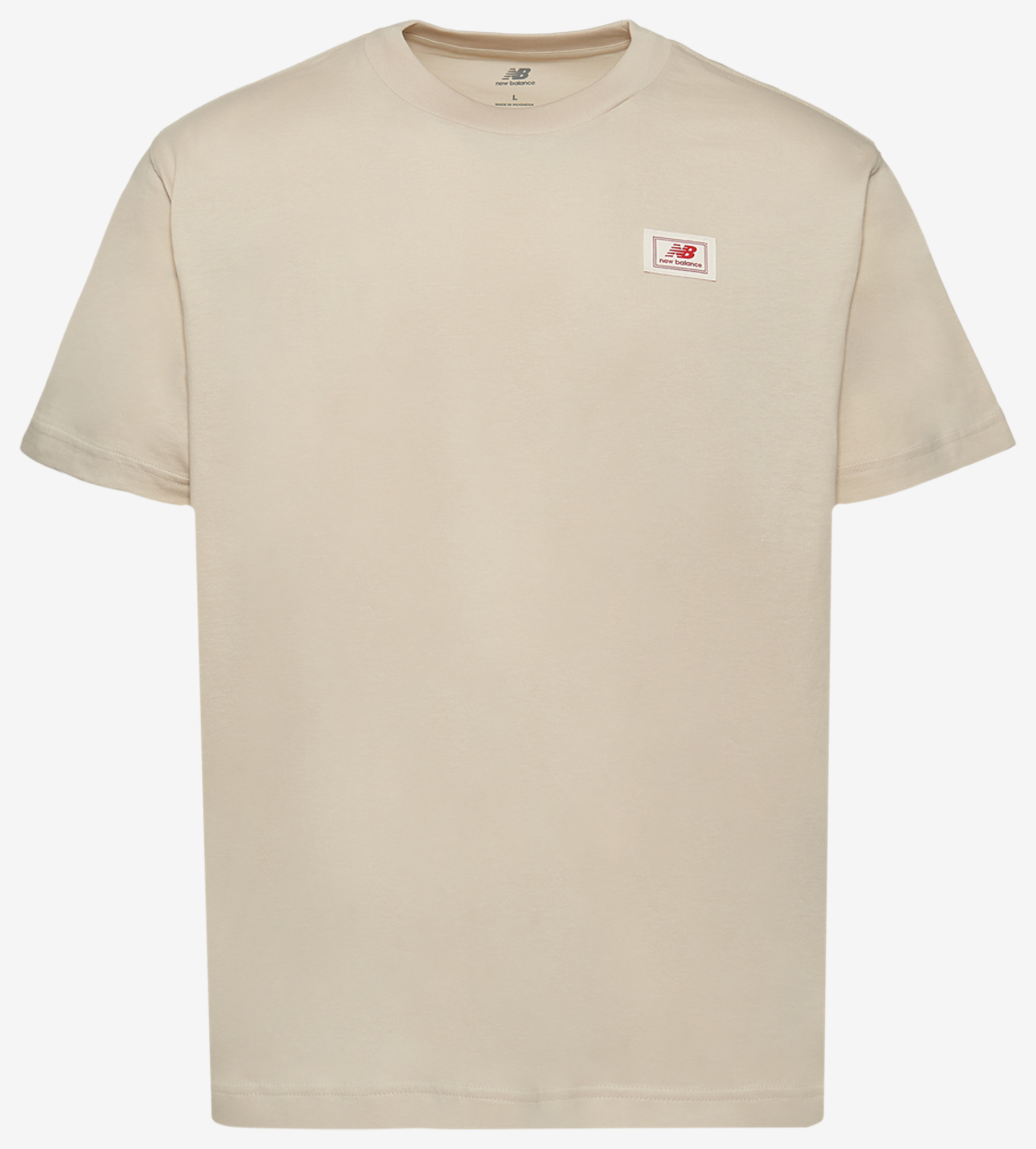 New Balance Woven Label T-Shirt Image 1 of 2. Tap to open photo gallery.