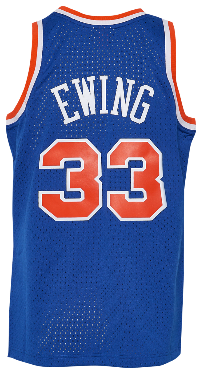 Mitchell & Ness Knicks Swingman Jersey Image 1 of 6. Tap to open photo gallery.