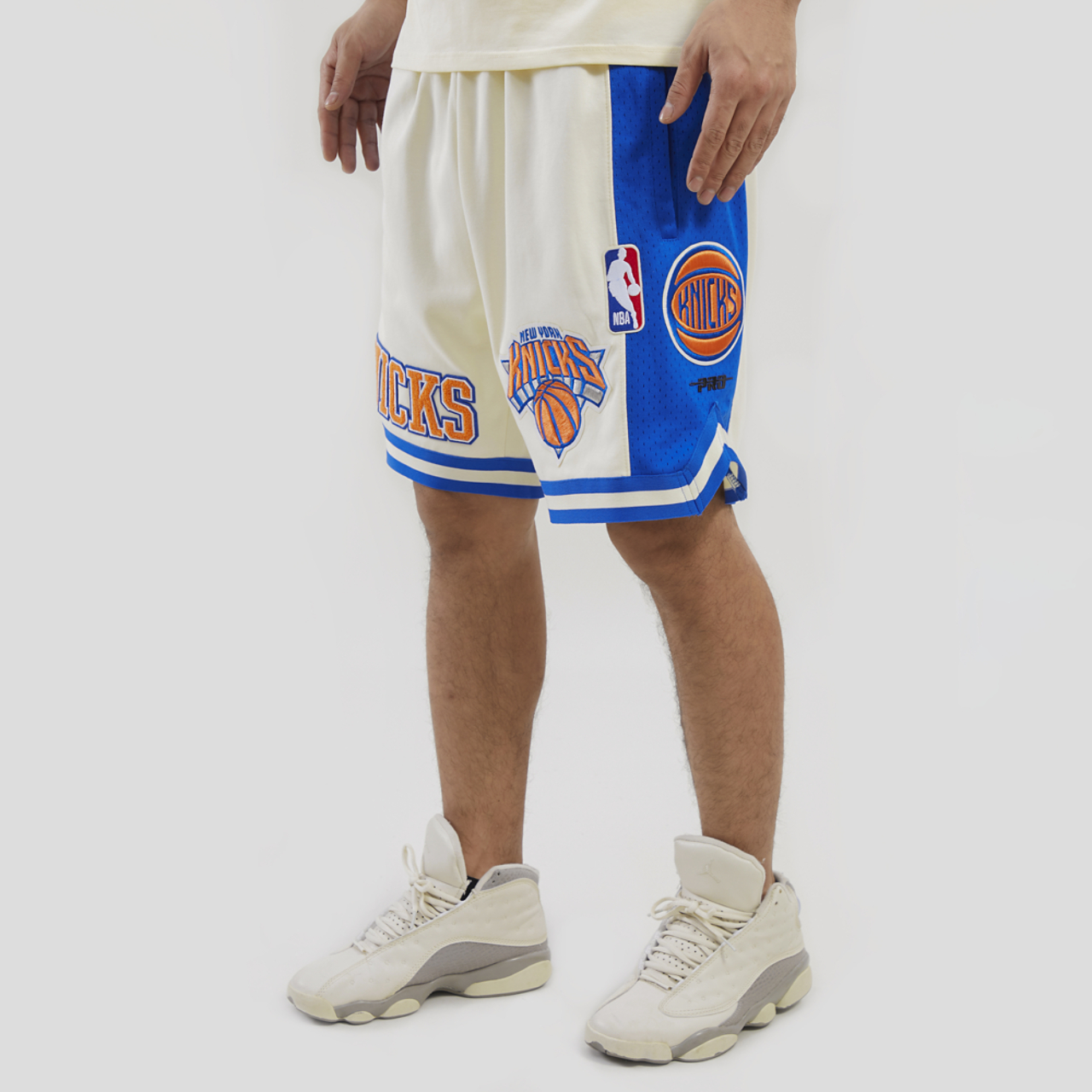 Pro Standard Knicks Champ 2.0 Shorts Image 4 of 4. Tap to open photo gallery.