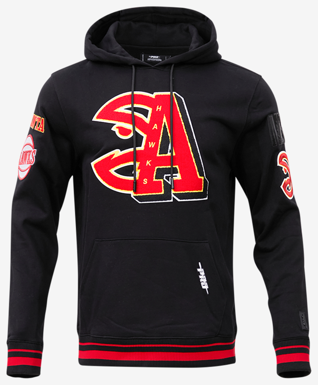 Pro Standard HAWKS MASH UP RIB FLC PO HOODIE Image 1 of 8. Tap to open photo gallery.