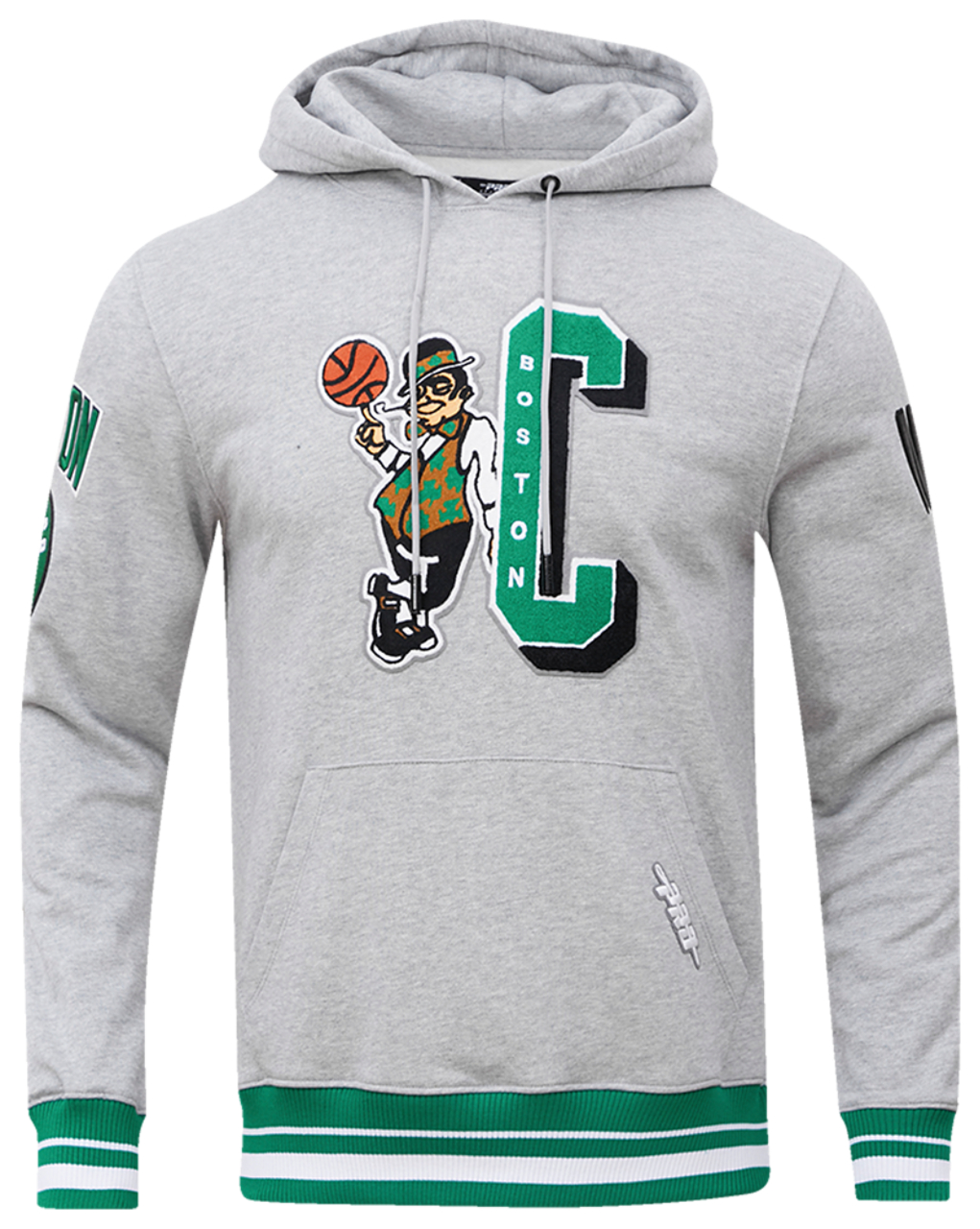 Pro Standard CELTICS MASH UP RIB FLC PO HOODIE Image 1 of 8. Tap to open photo gallery.