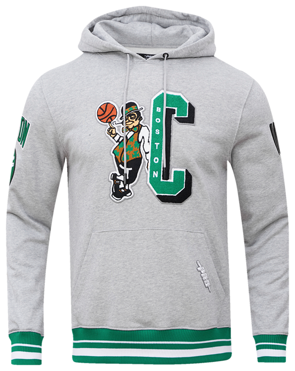 Pro Standard CELTICS MASH UP RIB FLC PO HOODIE Image 1 of 8. Tap to open photo gallery.