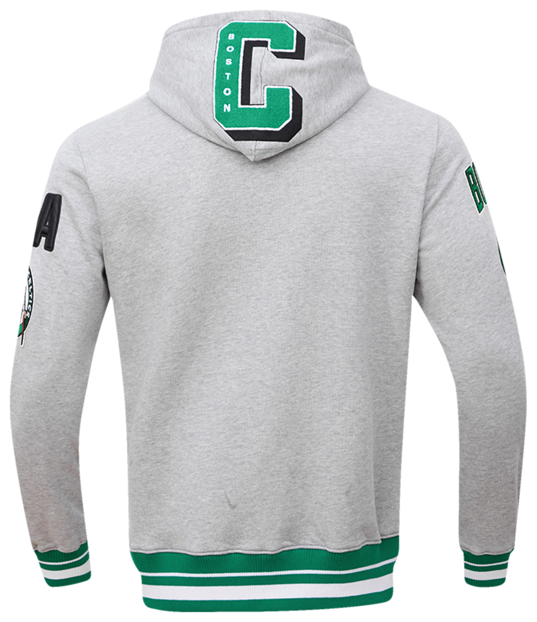 Pro Standard CELTICS MASH UP RIB FLC PO HOODIE Image 2 of 8. Tap to open photo gallery.