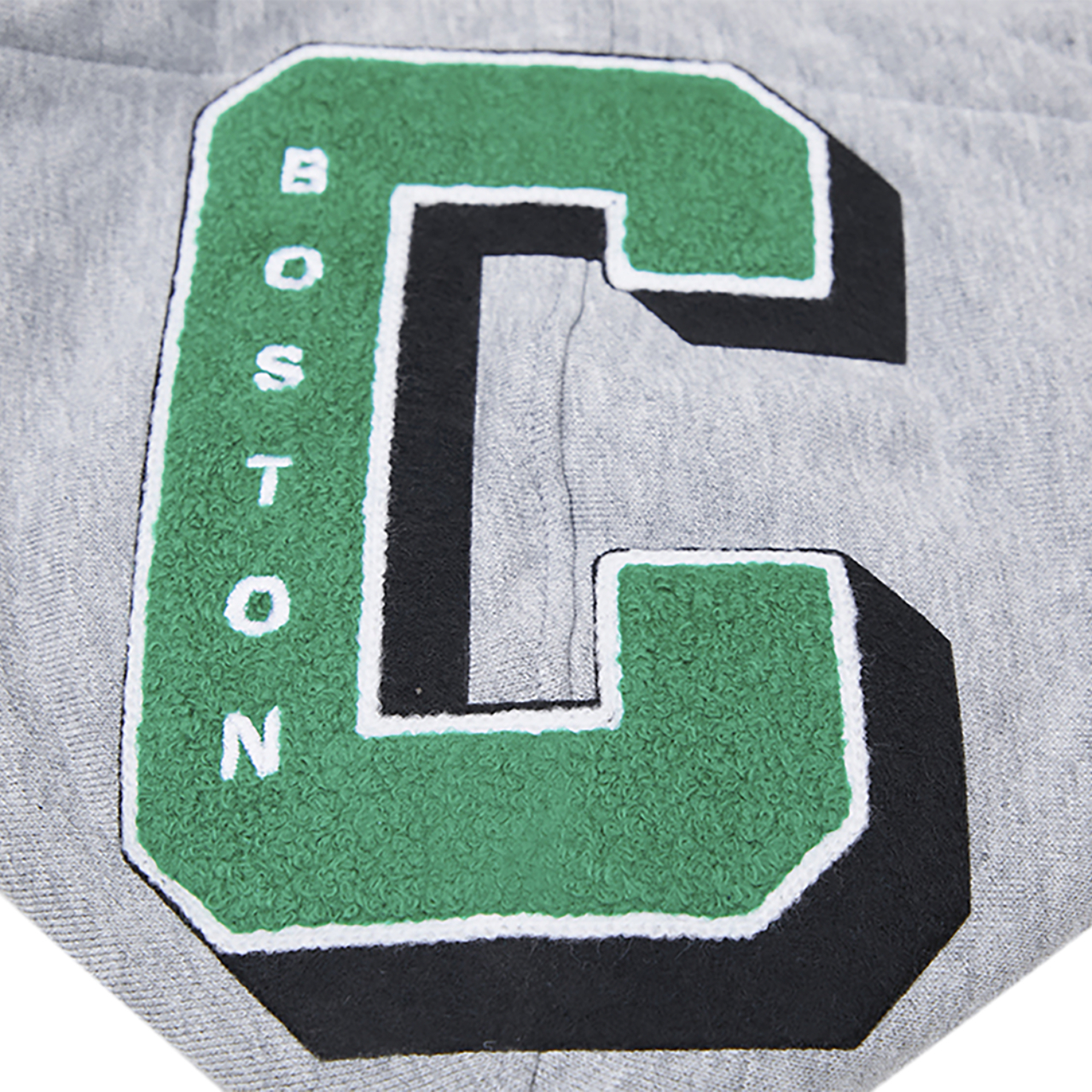 Pro Standard CELTICS MASH UP RIB FLC PO HOODIE Image 8 of 8. Tap to open photo gallery.