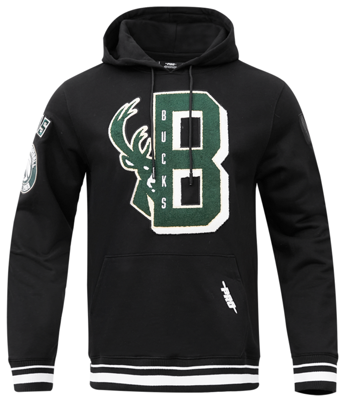 Pro Standard BUCKS MASH UP RIB FLC PO HOODIE Image 1 of 8. Tap to open photo gallery.