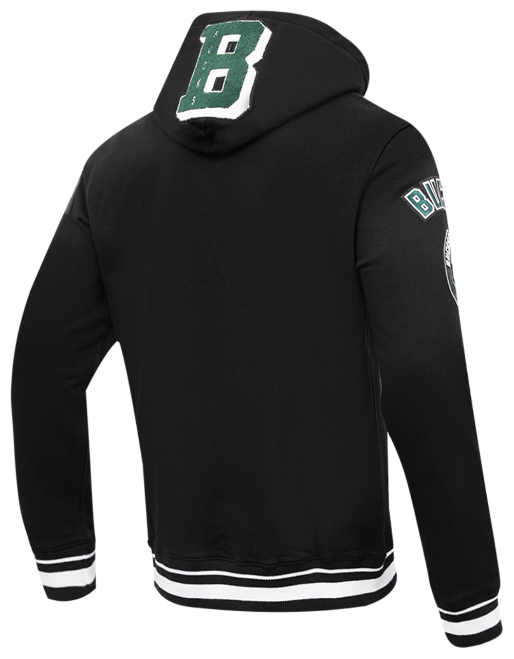 Pro Standard BUCKS MASH UP RIB FLC PO HOODIE Image 4 of 8. Tap to open photo gallery.