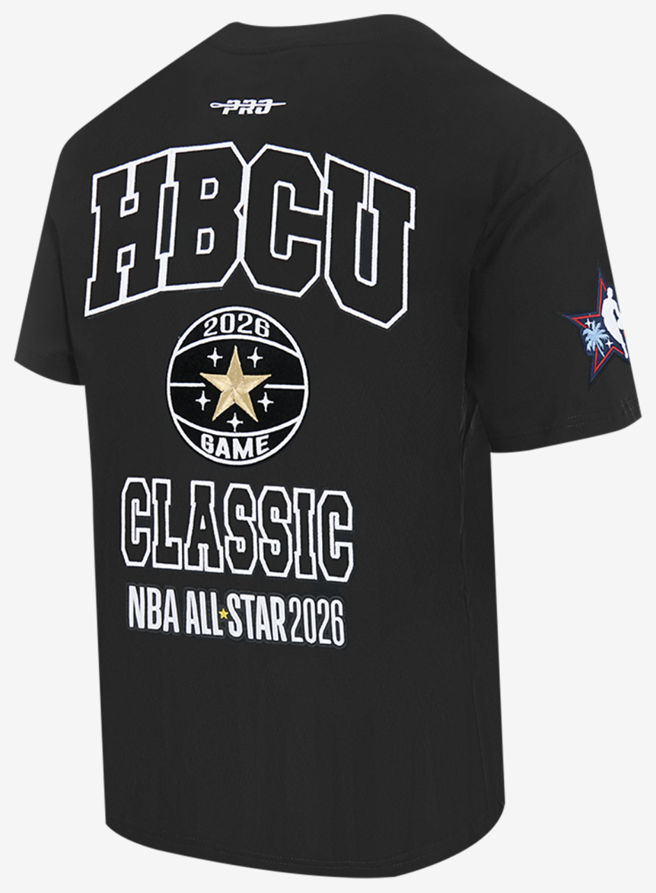 Pro Standard NBA x HBCU 2026 Drop Shoulder T-Shirt Image 4 of 8. Tap to open photo gallery.