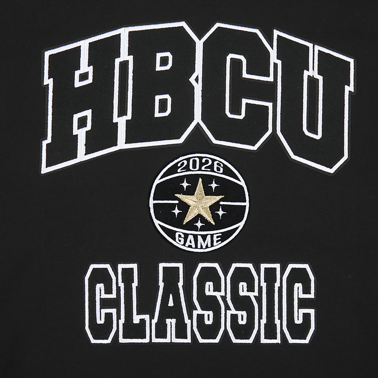 Pro Standard NBA x HBCU 2026 Drop Shoulder Fleece Hoodie Image 4 of 7. Tap to open photo gallery.