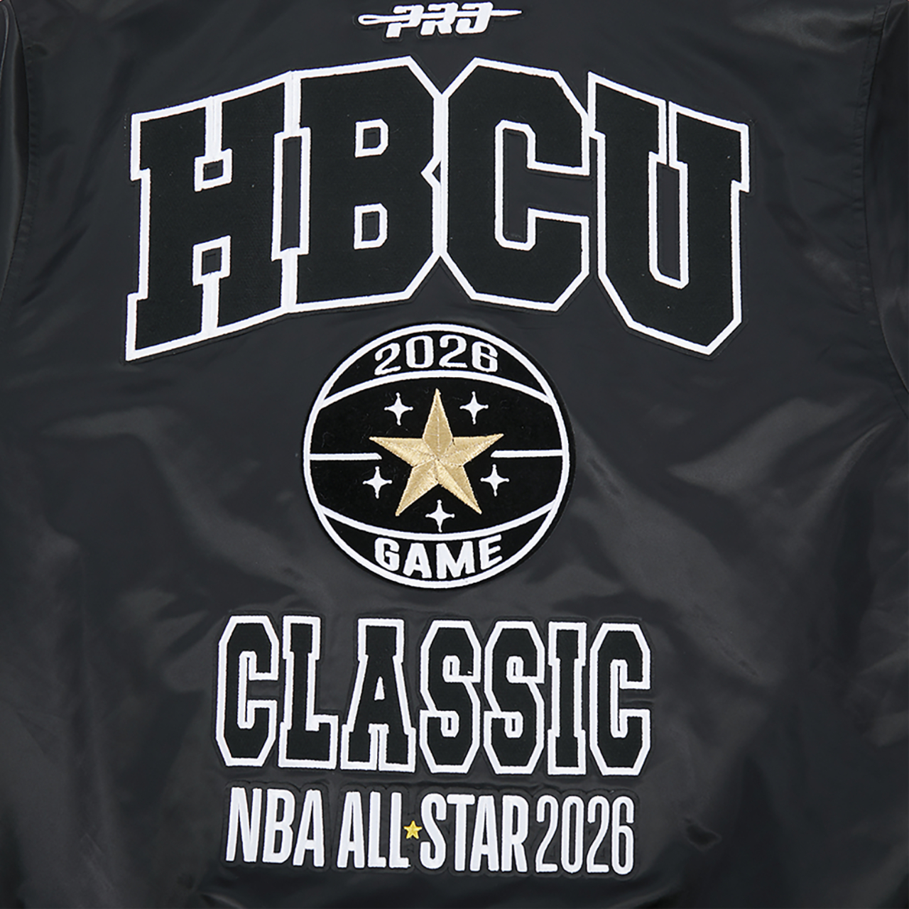 Pro Standard NBA x HBCU 2026 Rib Satin Jacket Image 6 of 8. Tap to open photo gallery.
