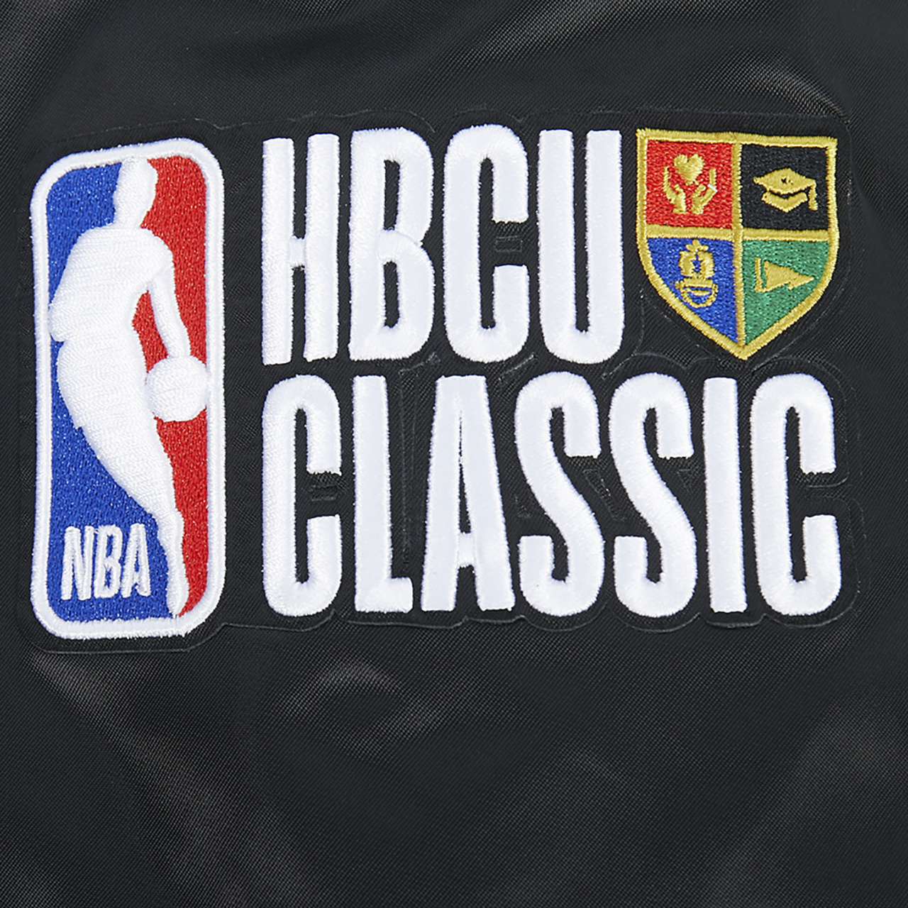 Pro Standard NBA x HBCU 2026 Rib Satin Jacket Image 7 of 8. Tap to open photo gallery.
