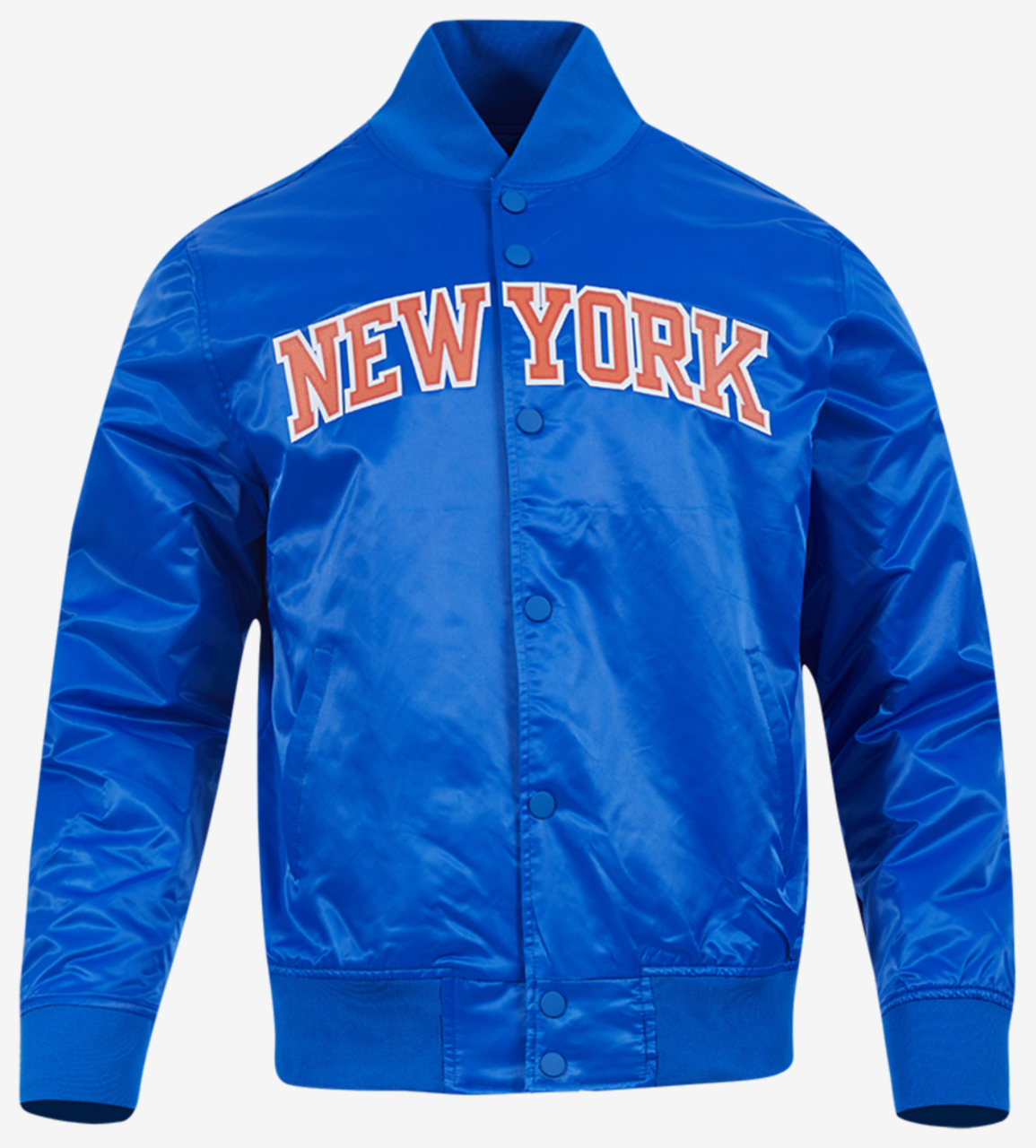 Pro Standard NEW YORK KNICKS SATIN JACKET Image 1 of 7. Tap to open photo gallery.