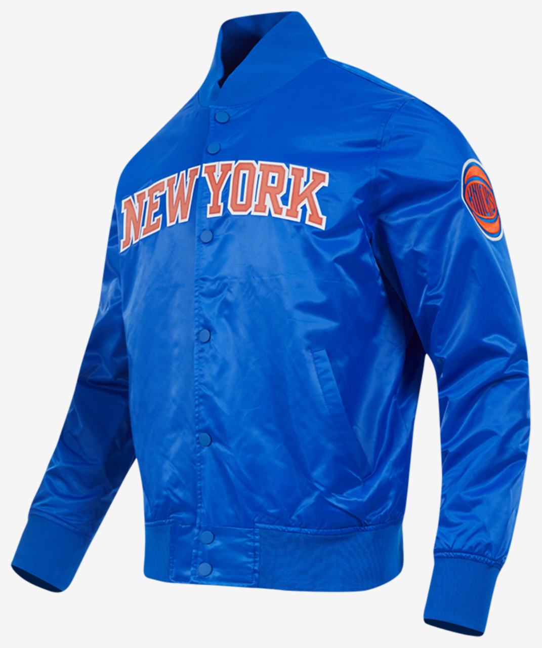 Pro Standard NEW YORK KNICKS SATIN JACKET Image 3 of 7. Tap to open photo gallery.