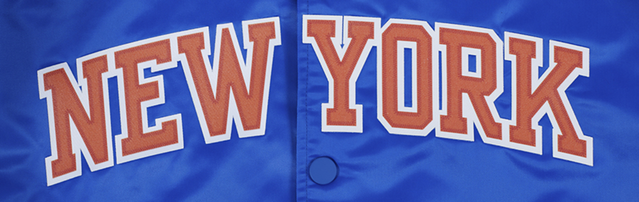 Pro Standard NEW YORK KNICKS SATIN JACKET Image 5 of 7. Tap to open photo gallery.