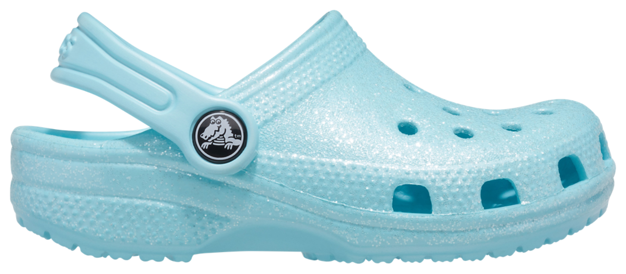 Crocs Classic Glitter Clogs Image 1 of 5. Tap to open photo gallery.