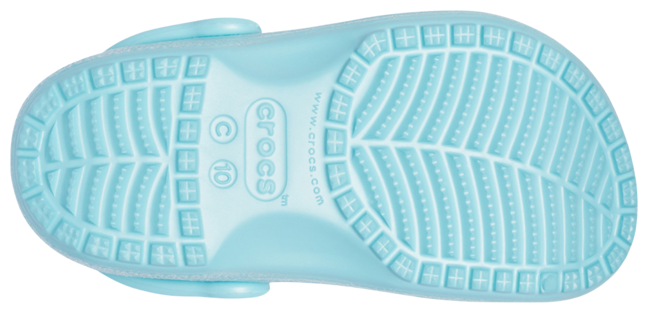 Crocs Classic Glitter Clogs Image 5 of 5. Tap to open photo gallery.