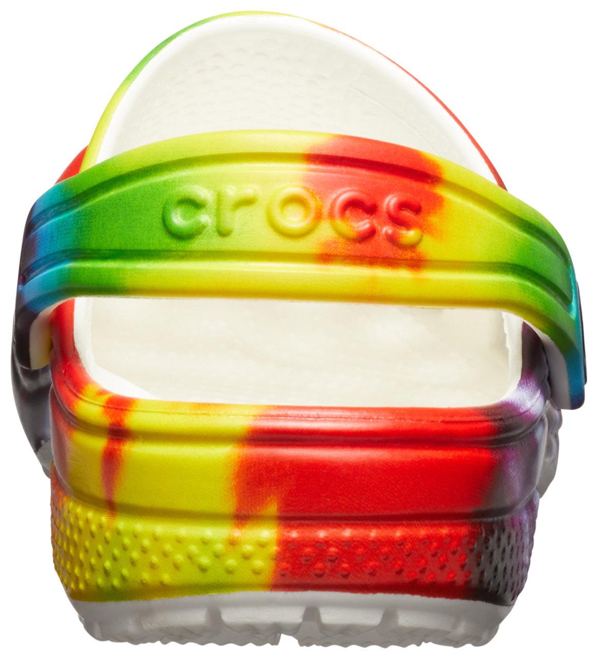 Crocs Classic Tie-Dye Graphic Clogs Image 2 of 4. Tap to open photo gallery.