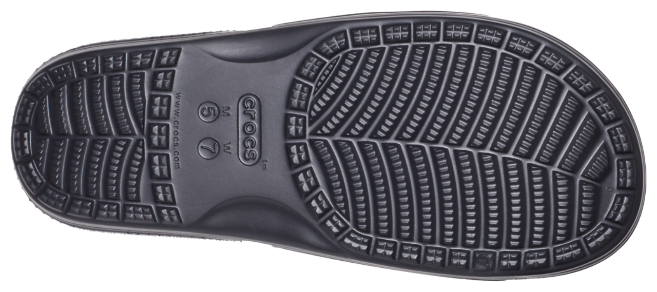 Crocs Classic Tie Dye Graphic Clog Image 5 of 5. Tap to open photo gallery.