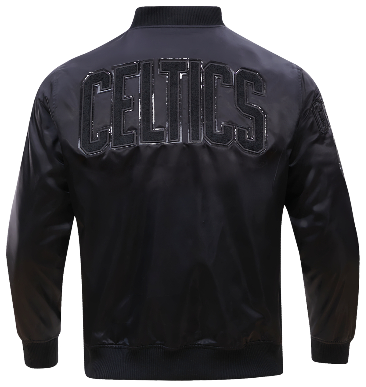 Pro Standard BOSTON CELTICS SATIN JACKET Image 2 of 9. Tap to open photo gallery.