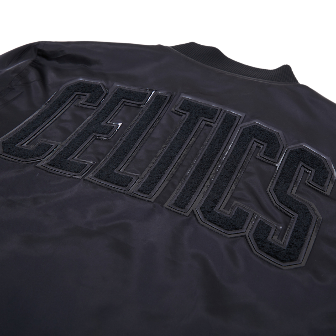 Pro Standard BOSTON CELTICS SATIN JACKET Image 6 of 9. Tap to open photo gallery.