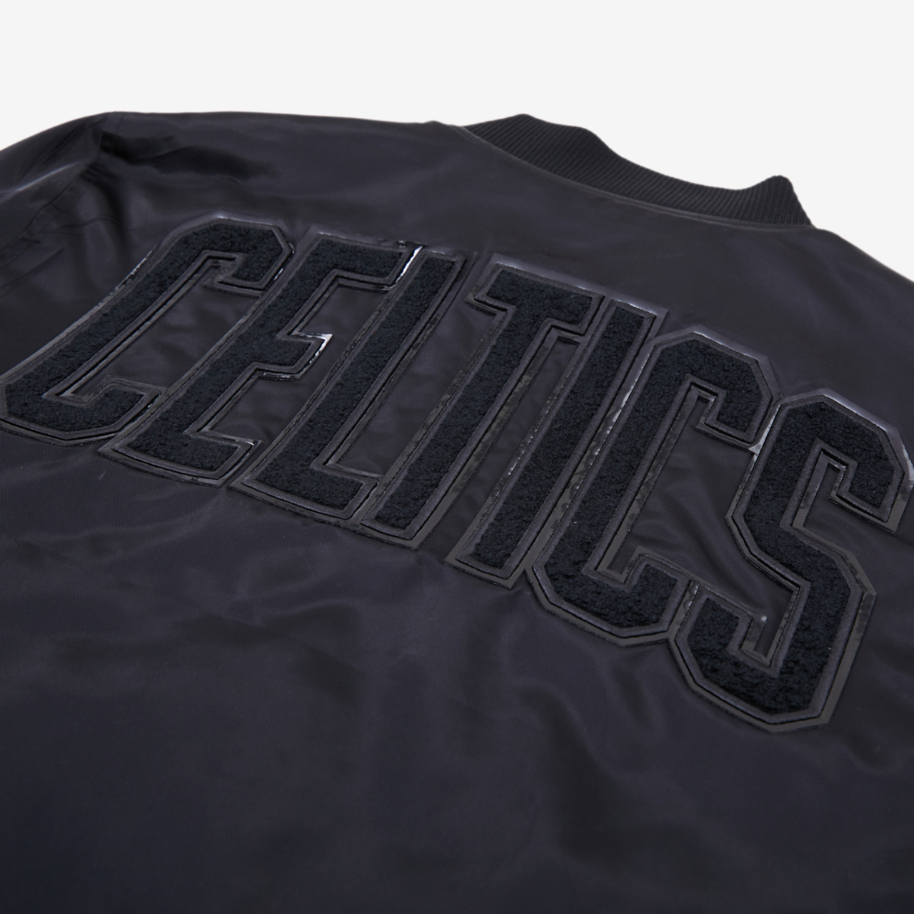 Pro Standard BOSTON CELTICS SATIN JACKET Image 6 of 9. Tap to open photo gallery.