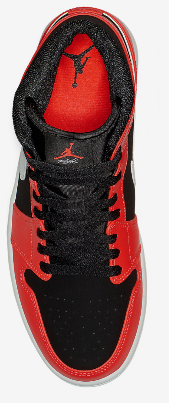 Jordan AJ 1 Mid Image 4 of 5. Tap to open photo gallery.