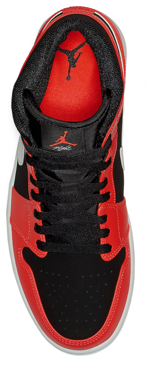 Jordan AJ 1 Mid Image 4 of 5. Tap to open photo gallery.