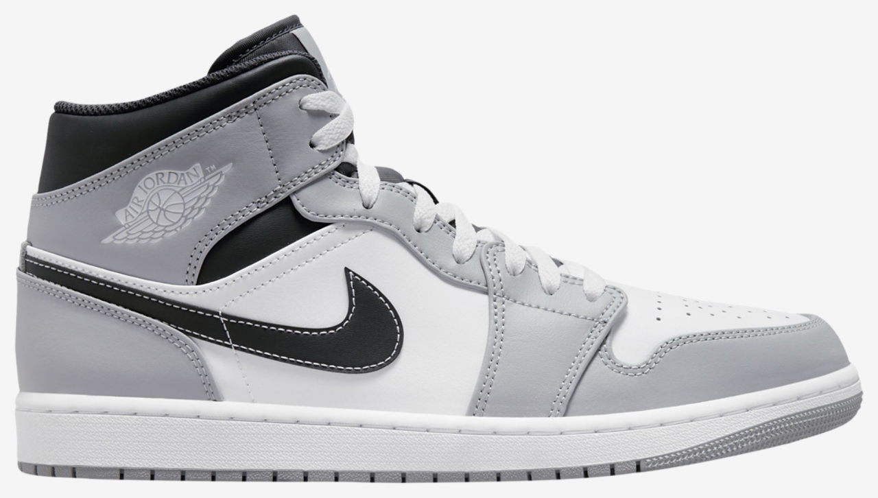 Jordan AJ 1 Mid Image 1 of 5. Tap to open photo gallery.