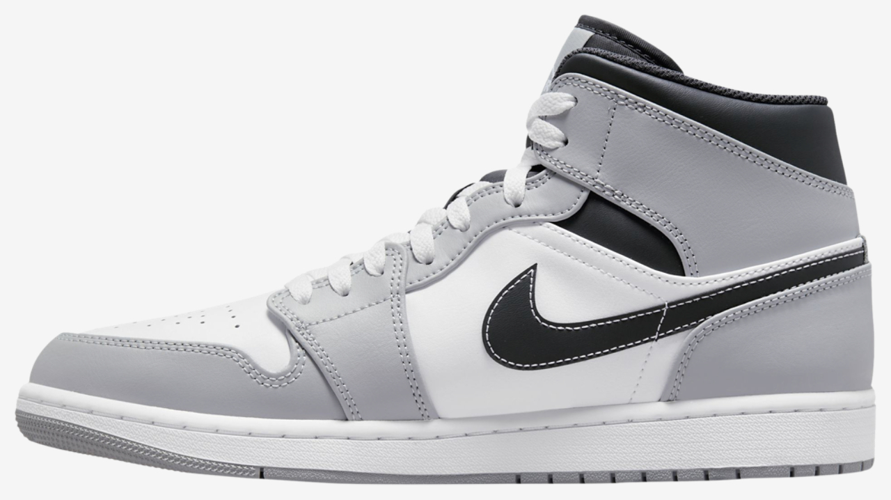 Jordan AJ 1 Mid Image 2 of 5. Tap to open photo gallery.