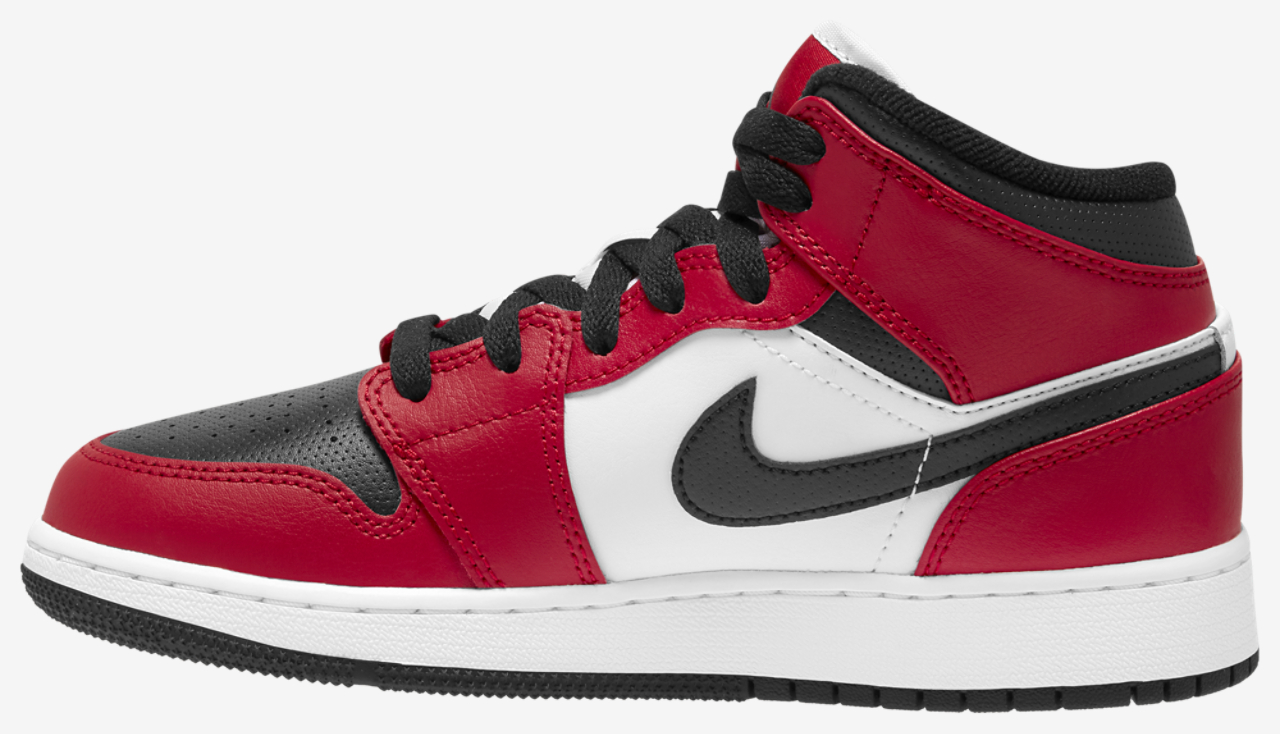 Jordan AJ 1 Mid Image 2 of 3. Tap to open photo gallery.