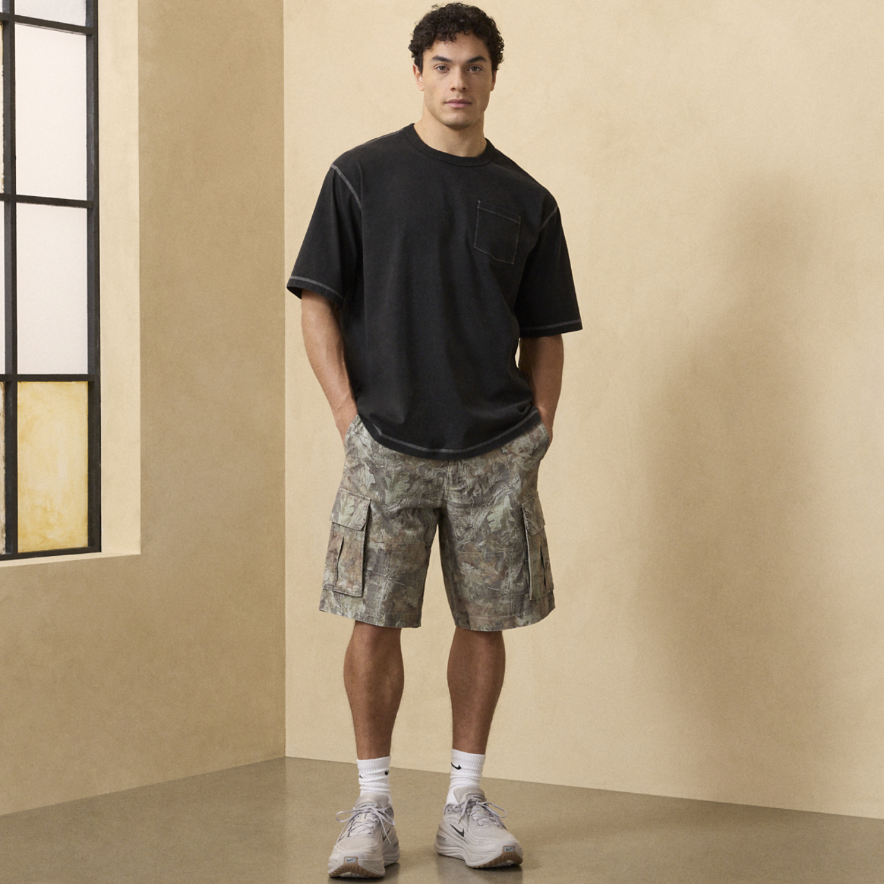 CSG Essential Cargo Shorts Image 5 of 9. Tap to open photo gallery.