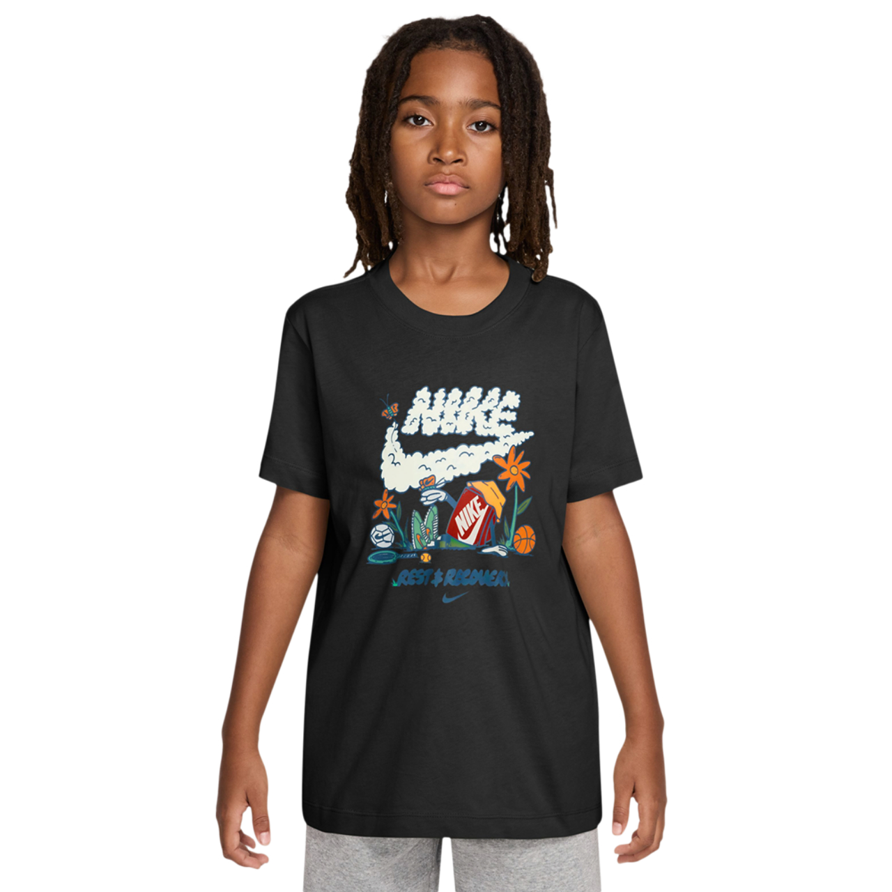 Nike NSW Boxy REST T-Shirt - Boys' Grade School | Foot Locker