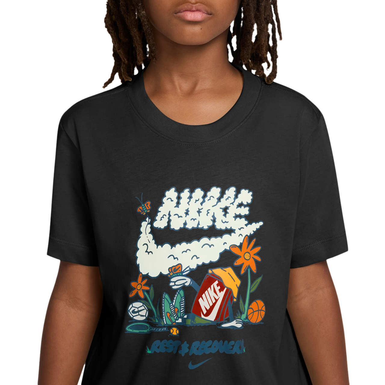 Nike NSW Boxy REST T-Shirt - Boys' Grade School | Foot Locker