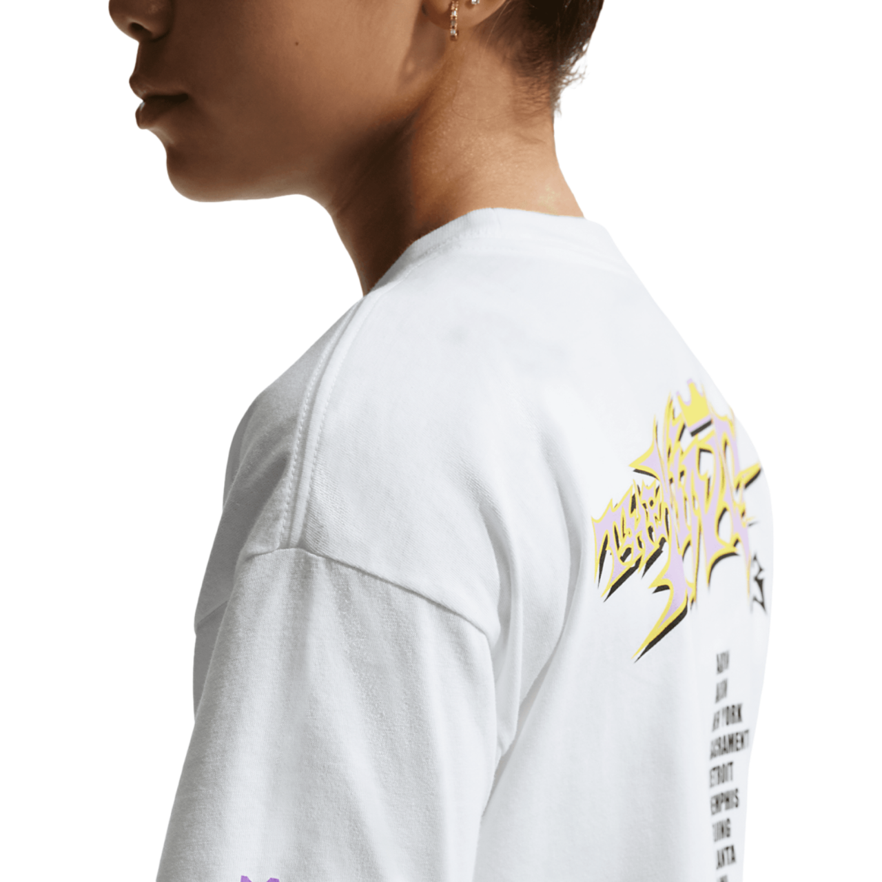 Nike LeBron James M90 FR T-Shirt Image 4 of 6. Tap to open photo gallery.