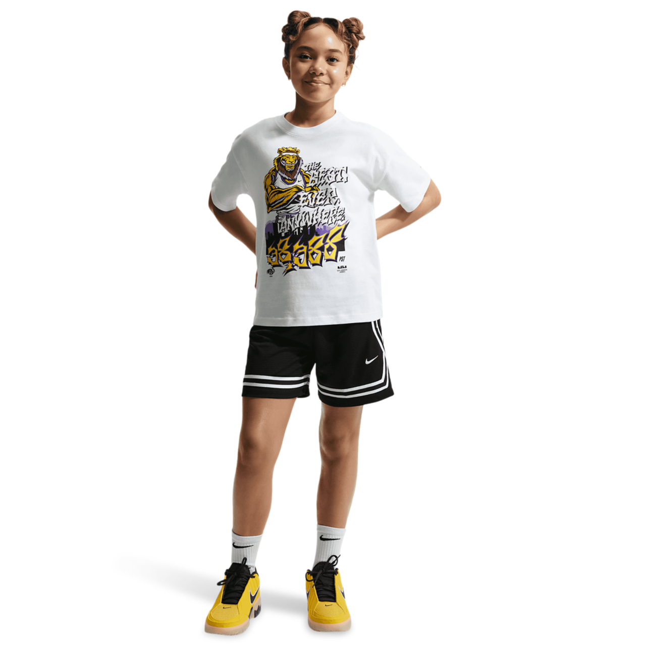 Nike LeBron James M90 FR T-Shirt Image 5 of 6. Tap to open photo gallery.