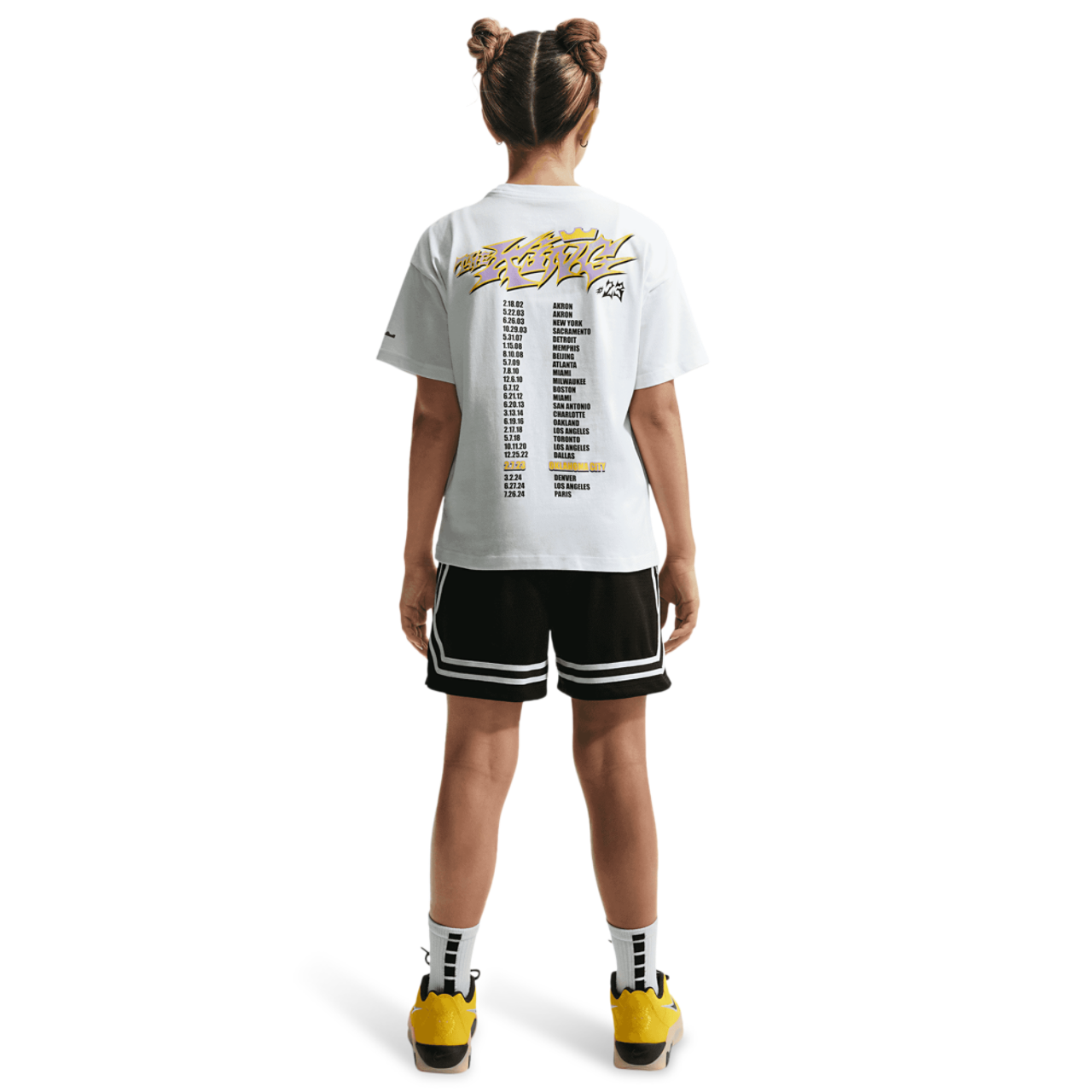 Nike LeBron James M90 FR T-Shirt Image 6 of 6. Tap to open photo gallery.