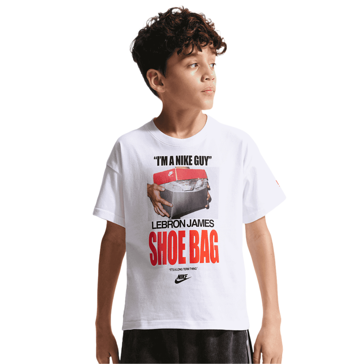 Nike LeBron James M90 SB T-Shirt Image 1 of 7. Tap to open photo gallery.