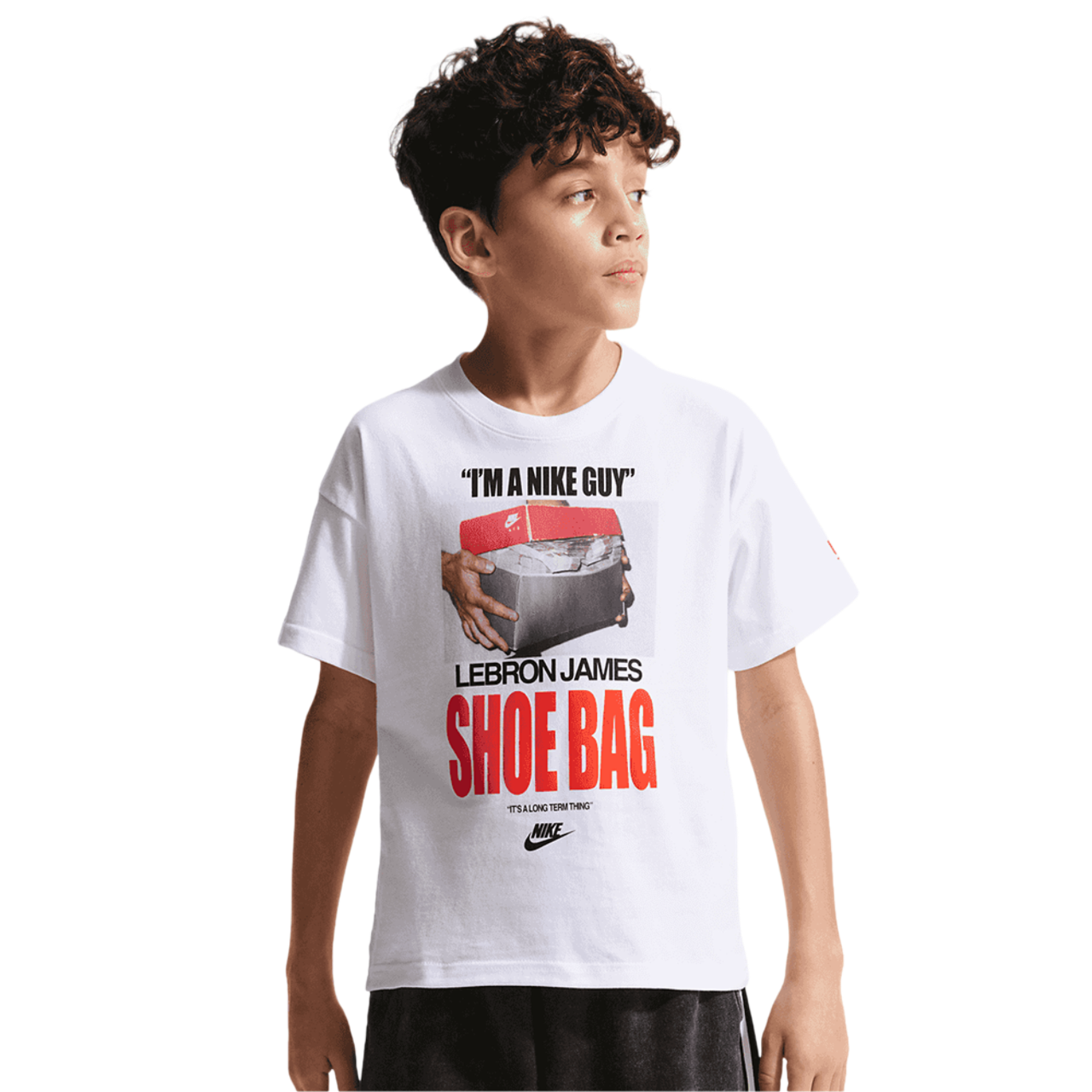 Nike LeBron James M90 SB T-Shirt Image 1 of 7. Tap to open photo gallery.